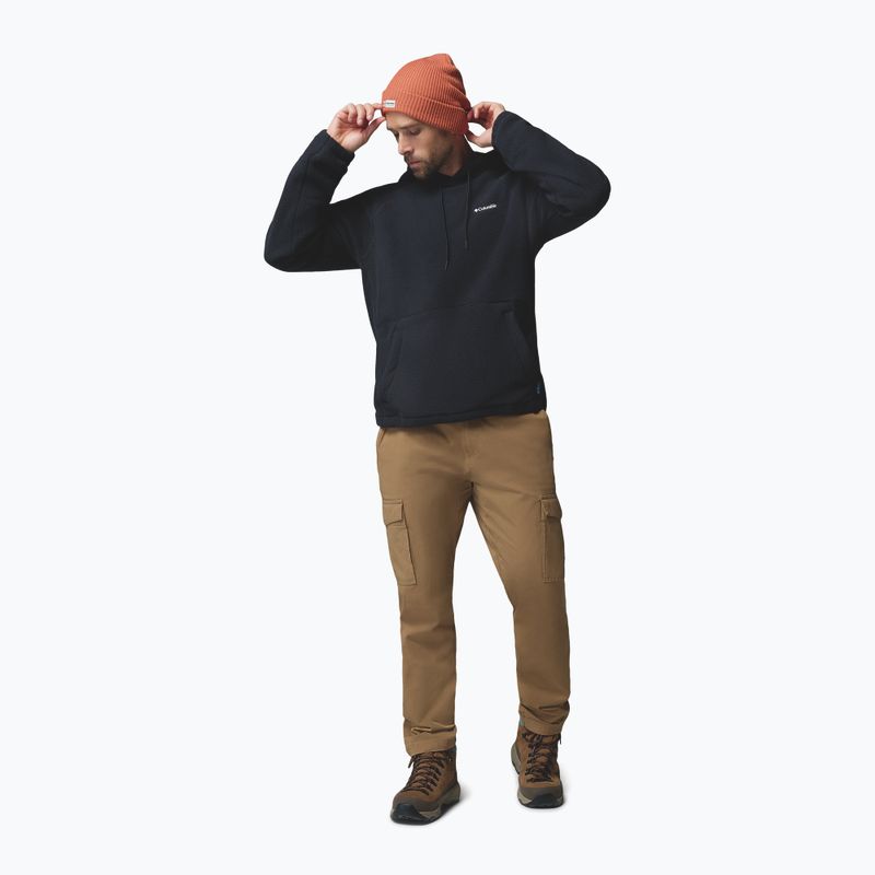 Bluza polarowa męska Columbia Timber Crest MTR Fleece Hoodie black 2