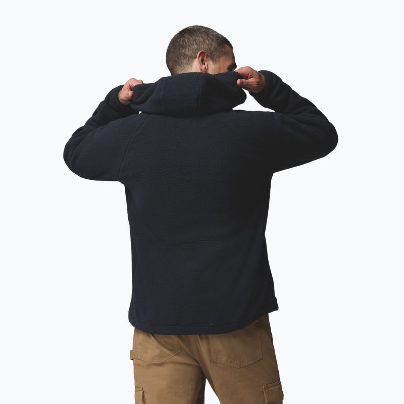 Bluza polarowa męska Columbia Timber Crest MTR Fleece Hoodie black 3