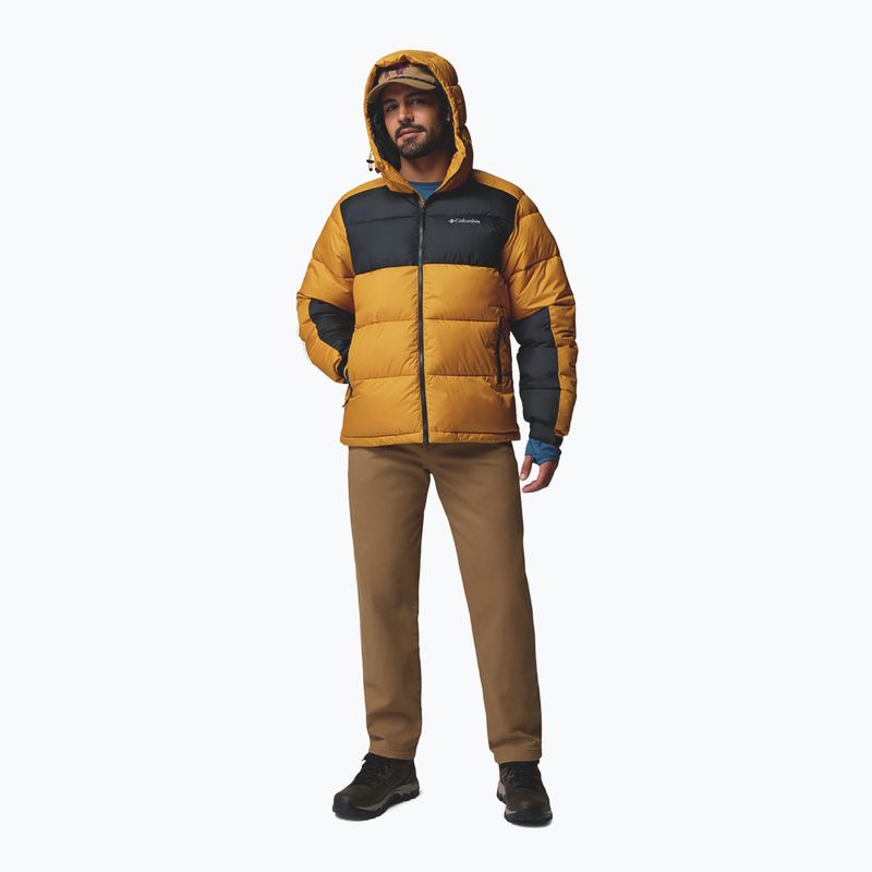 Kurtka ocieplana męska Columbia Pike Lake II Hooded squash/black 2