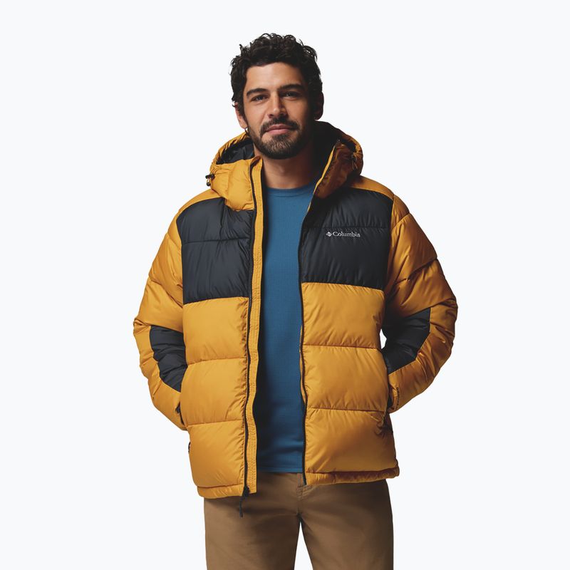 Kurtka ocieplana męska Columbia Pike Lake II Hooded squash/black 4