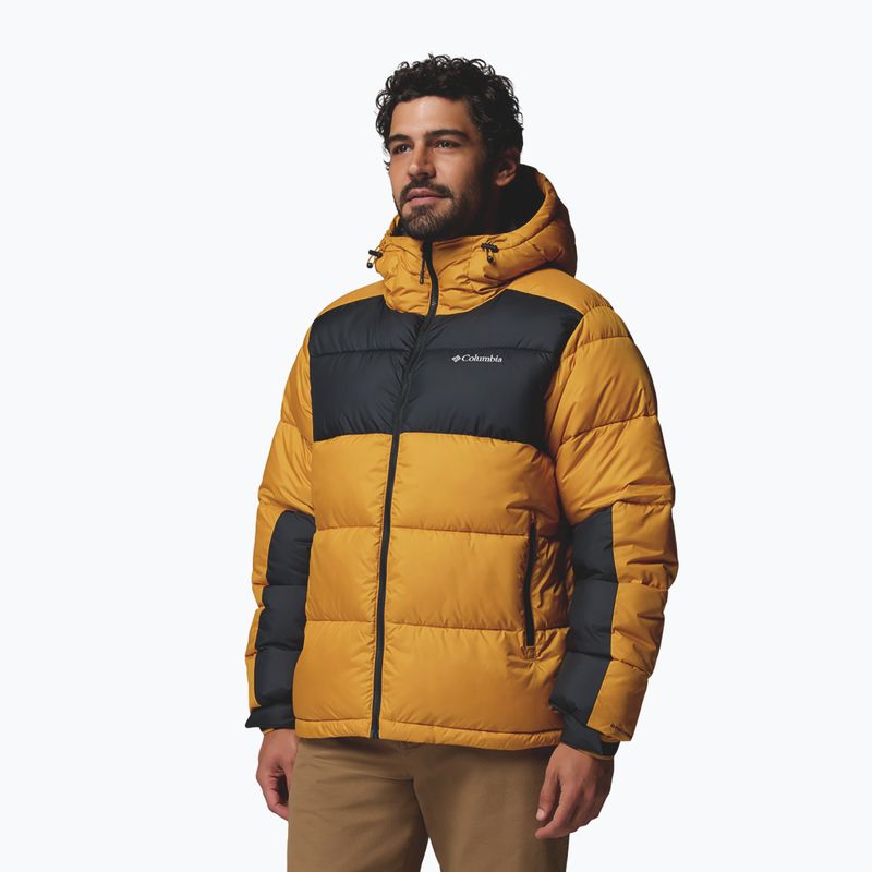 Kurtka ocieplana męska Columbia Pike Lake II Hooded squash/black 5