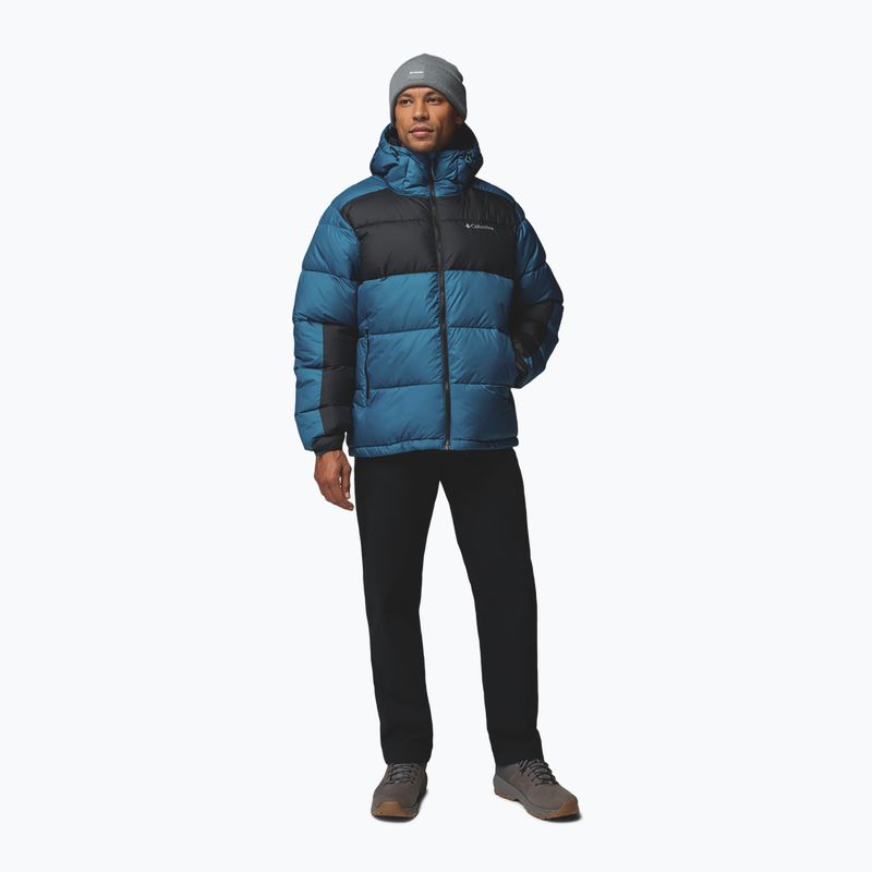 Kurtka ocieplana męska Columbia Pike Lake II Hooded phoenix blue/black 2