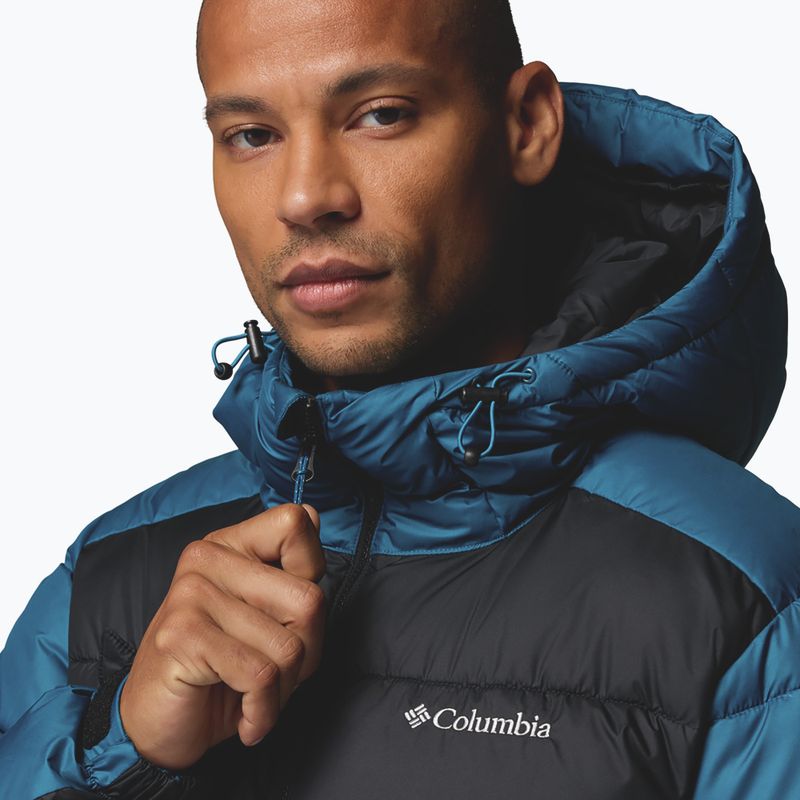 Kurtka ocieplana męska Columbia Pike Lake II Hooded phoenix blue/black 7