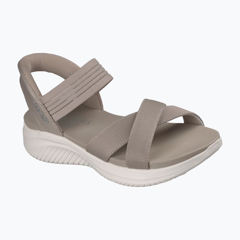 Sandały damskie SKECHERS Ultra Flex 3.0 Never Better gray 2