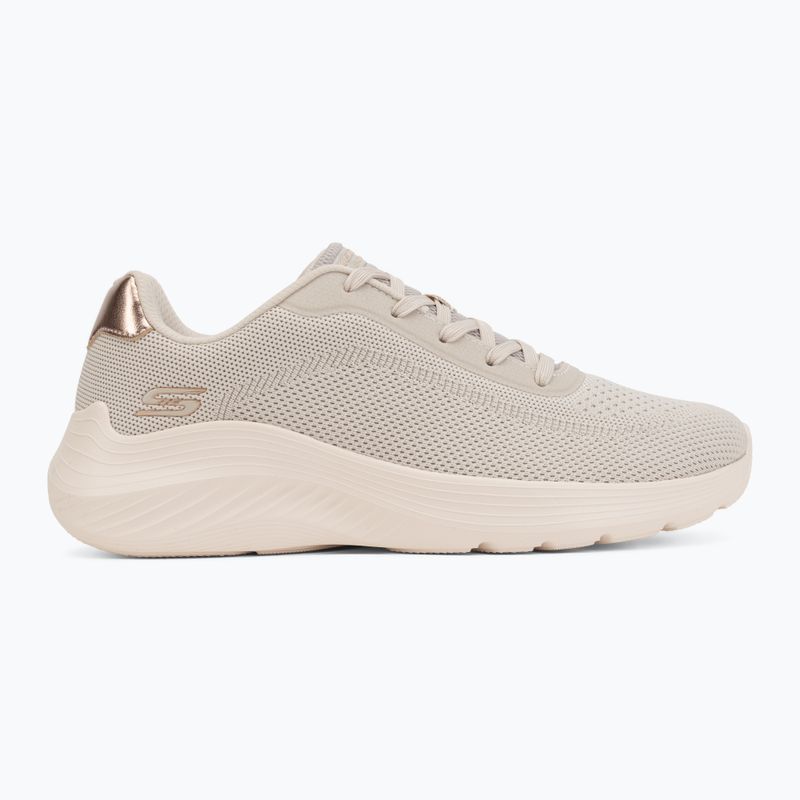 Buty damskie SKECHERS Bobs Squad Waves Current Look white 2