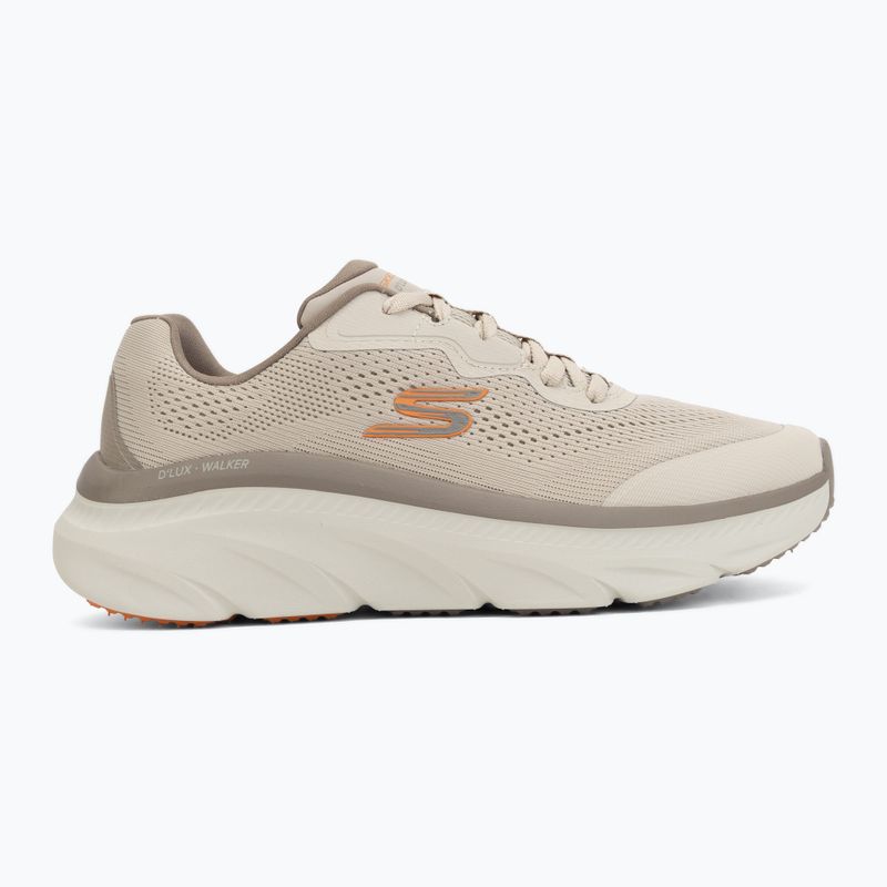 Buty męskie SKECHERS D'Lux Walker 3.0 Bravik gray 2