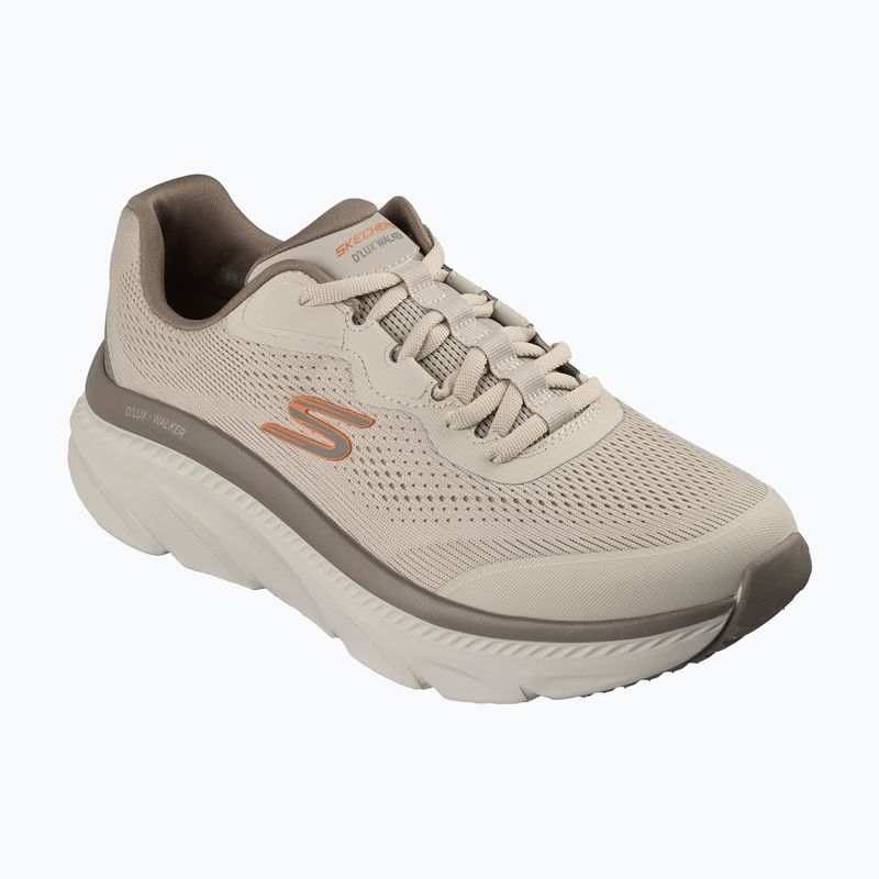 Buty męskie SKECHERS D'Lux Walker 3.0 Bravik gray 8