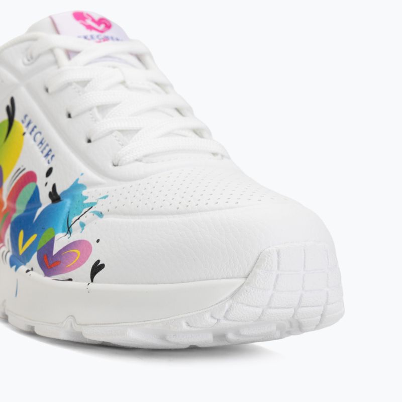 Buty damskie SKECHERS Uno Open Your Heart white 7