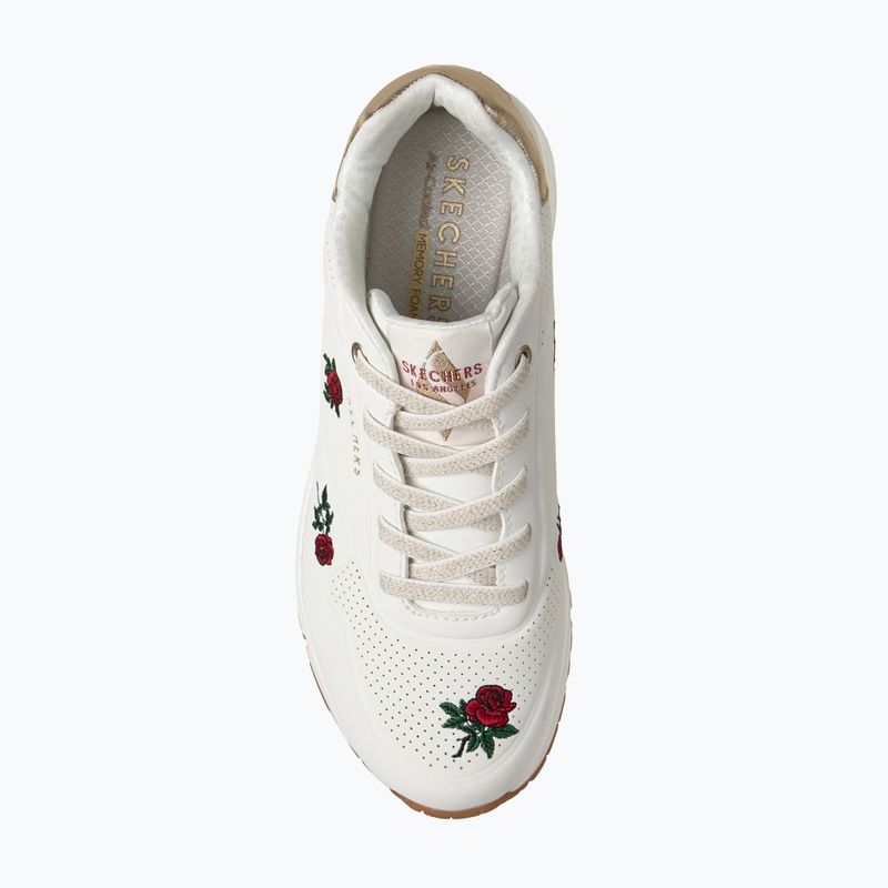 Buty damskie SKECHERS Uno Champagne & Roses white 6