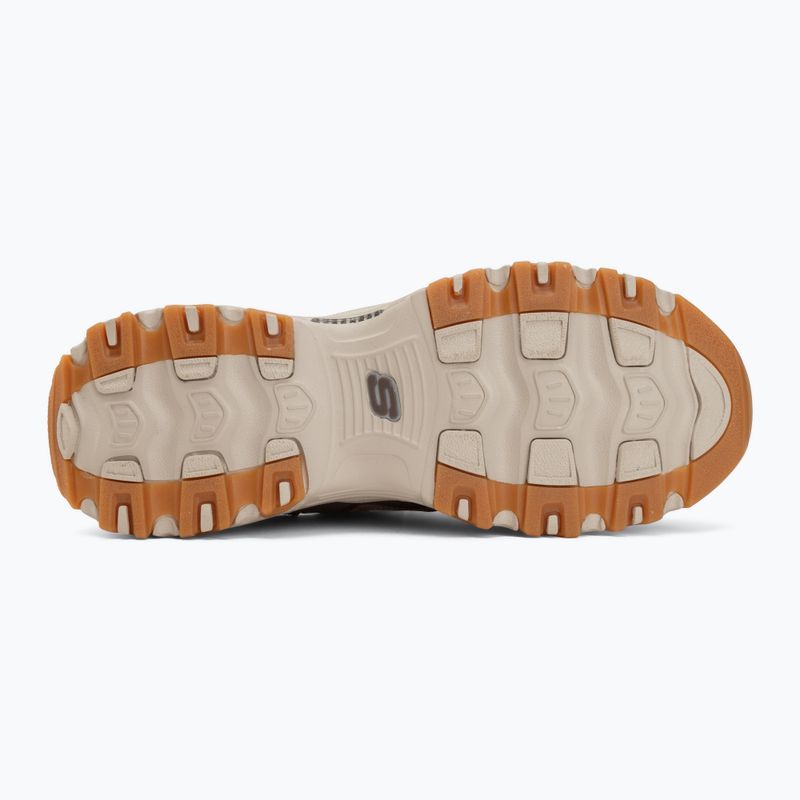 Buty damskie SKECHERS D'Lites Vintage Wave beige 4