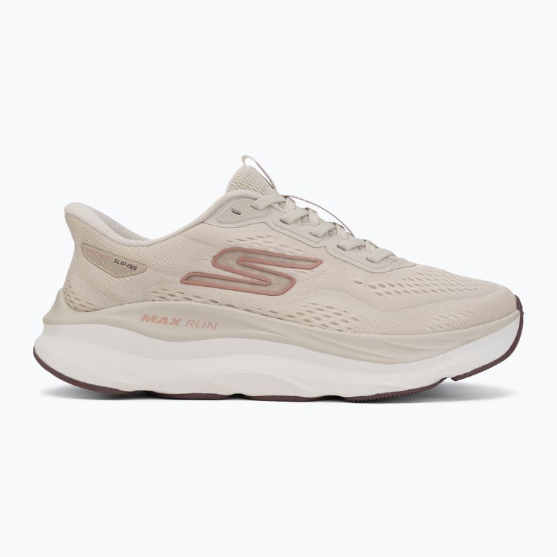 Buty do biegania damskie SKECHERS Max Run beige 2