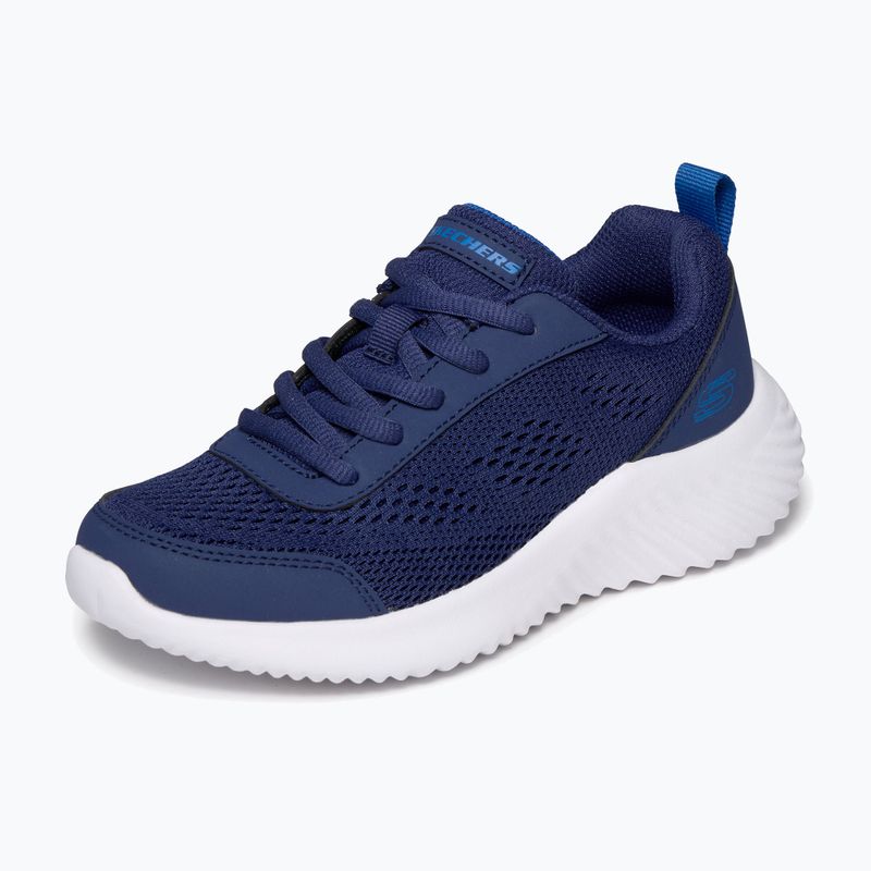 Buty dziecięce SKECHERS Bounder Quanta-Pacer blue 4