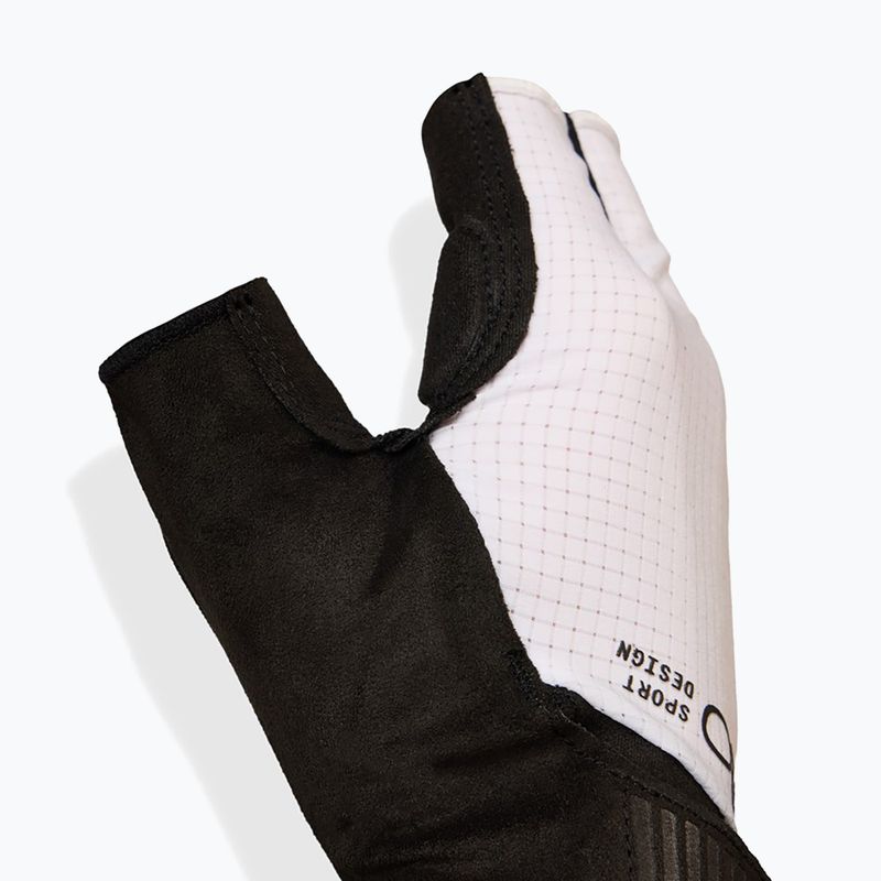 Rękawiczki rowerowe męskie Giro Bravo II Gel white 3