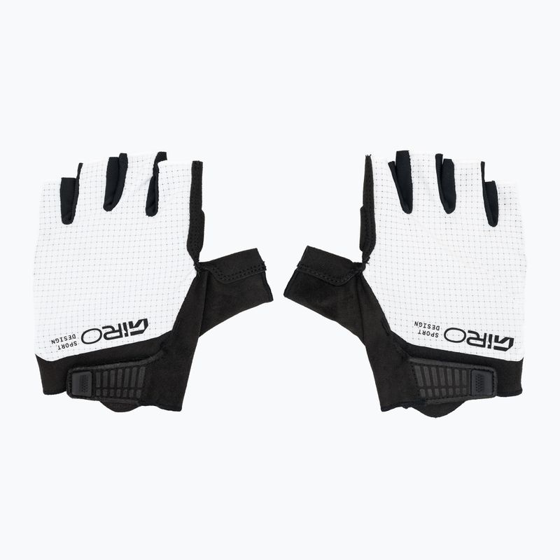 Rękawiczki rowerowe męskie Giro Bravo II Gel white 2