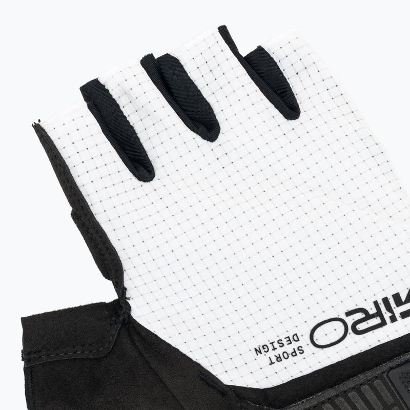 Rękawiczki rowerowe męskie Giro Bravo II Gel white 5