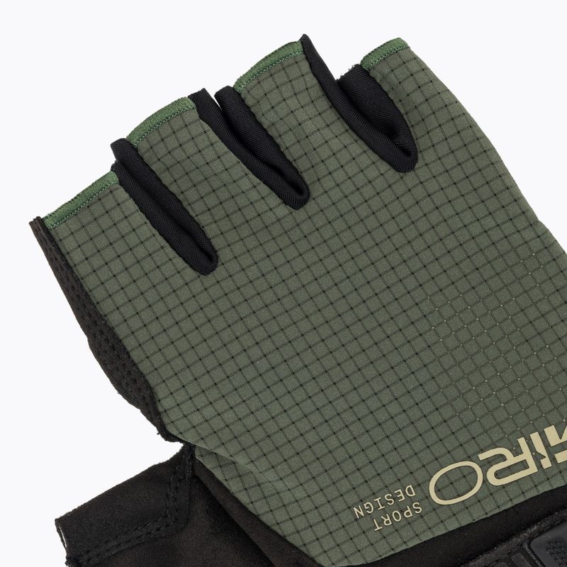 Rękawiczki rowerowe męskie Giro Bravo II Gel dark sage 5