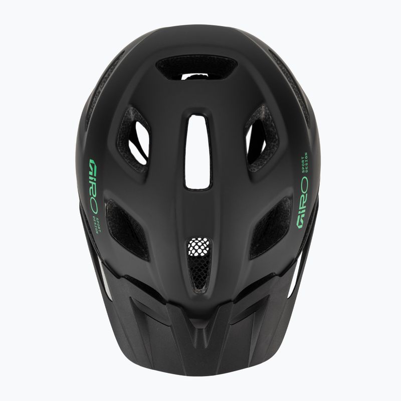 Kask rowerowy dziecięcy Giro Tremor Child JR matte black/vivid green 6