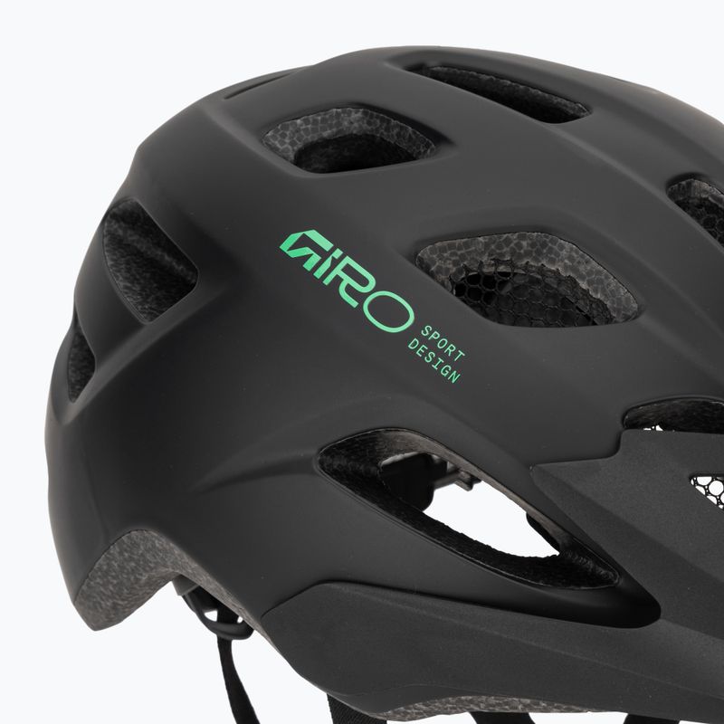 Kask rowerowy dziecięcy Giro Tremor Child JR matte black/vivid green 8