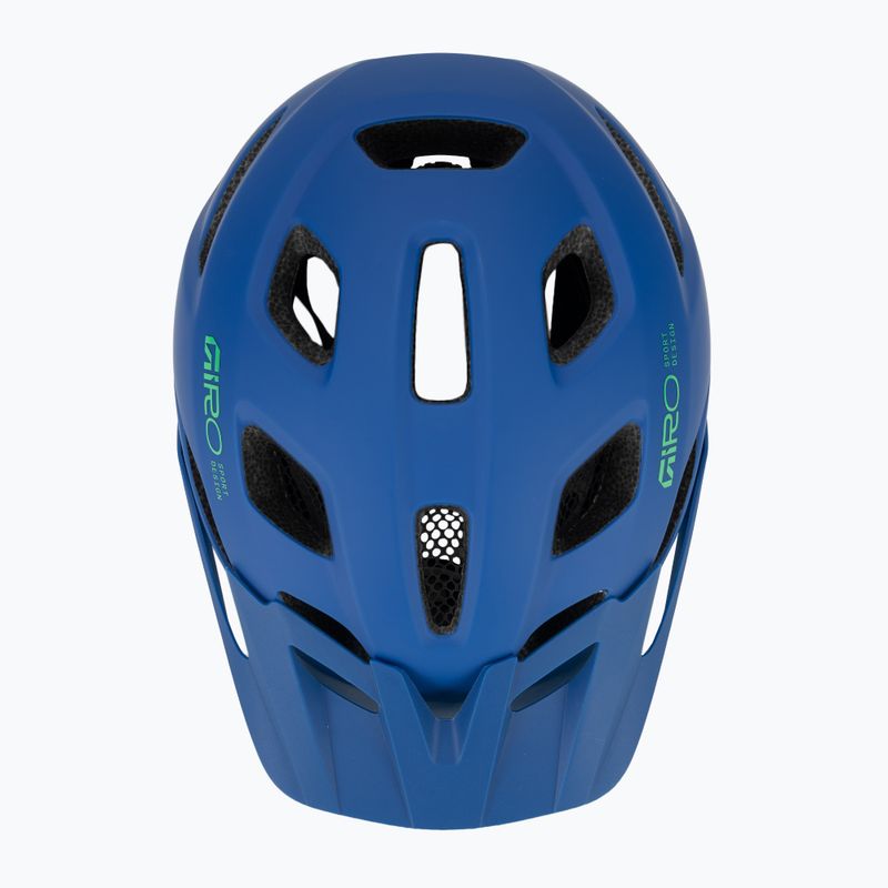 Kask rowerowy dziecięcy Giro Tremor Child JR matte blue jewel 6