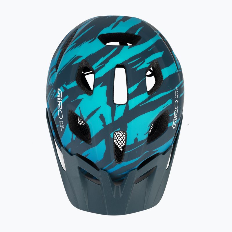 Kask rowerowy dziecięcy Giro Tremor Child JR matte trench blue 6