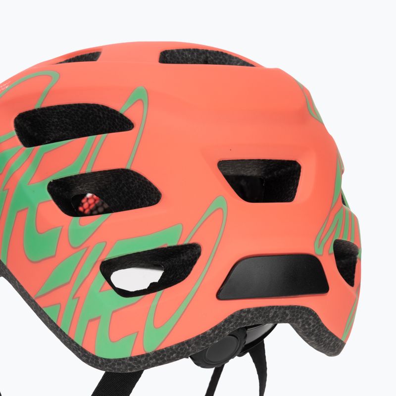 Kask rowerowy dziecięcy Giro Tremor Child JR matte endless green 7