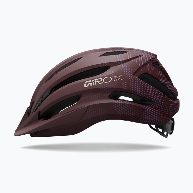 Kask rowerowy Giro Register II W matte maroon pulse 2
