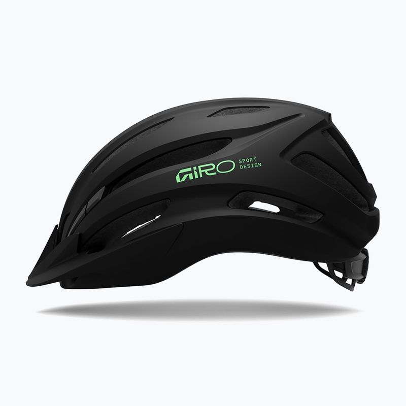 Kask rowerowy dziecięcy Giro Register II matte black/vivid green 2