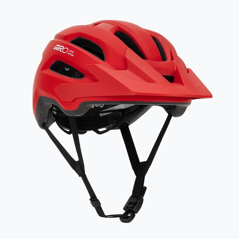 Kask rowerowy Giro Fixture II MIPS matte flame red