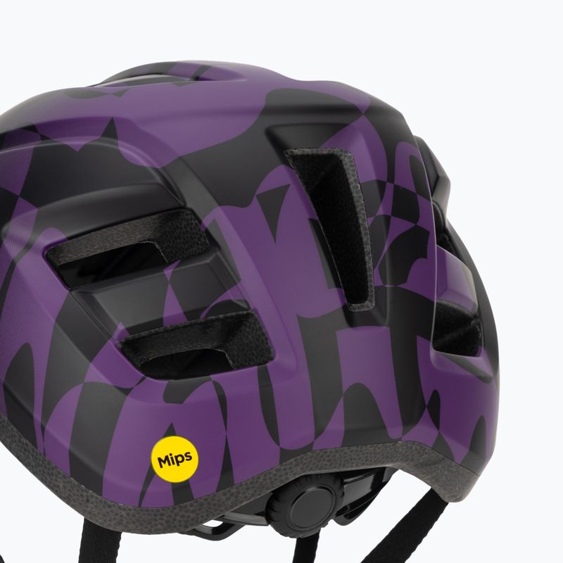 Kask rowerowy Giro Fixture II MIPS matte black/purple rush 7