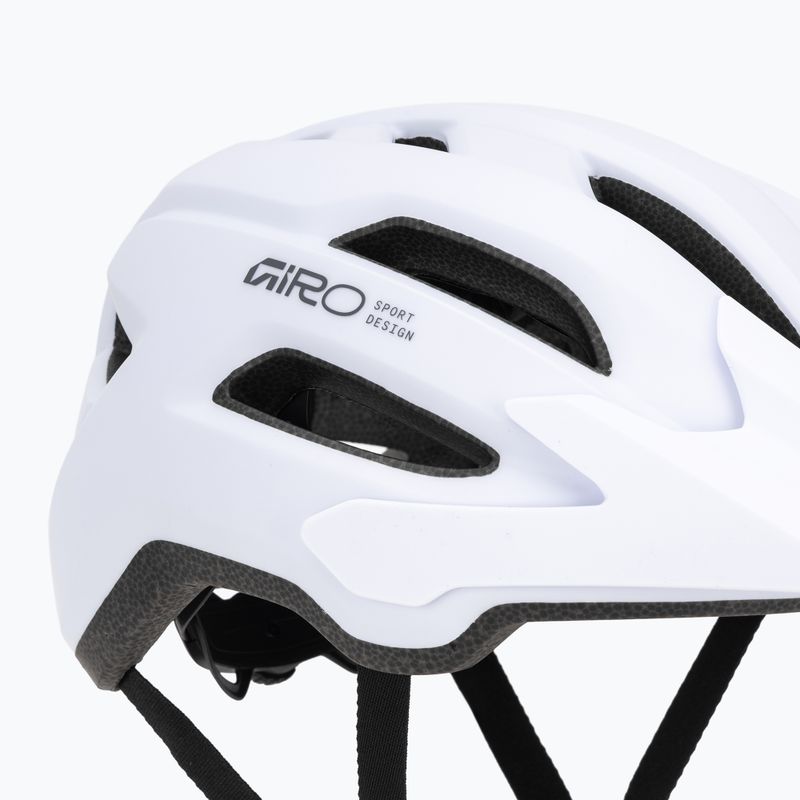 Kask rowerowy Giro Fixture II matte white/grey 8