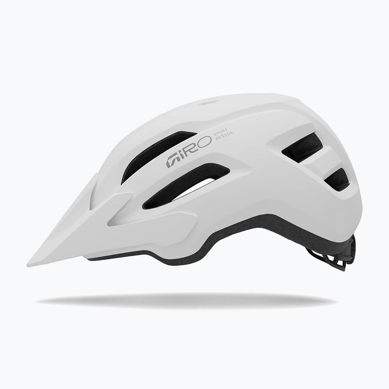 Kask rowerowy Giro Fixture II matte white/grey 2