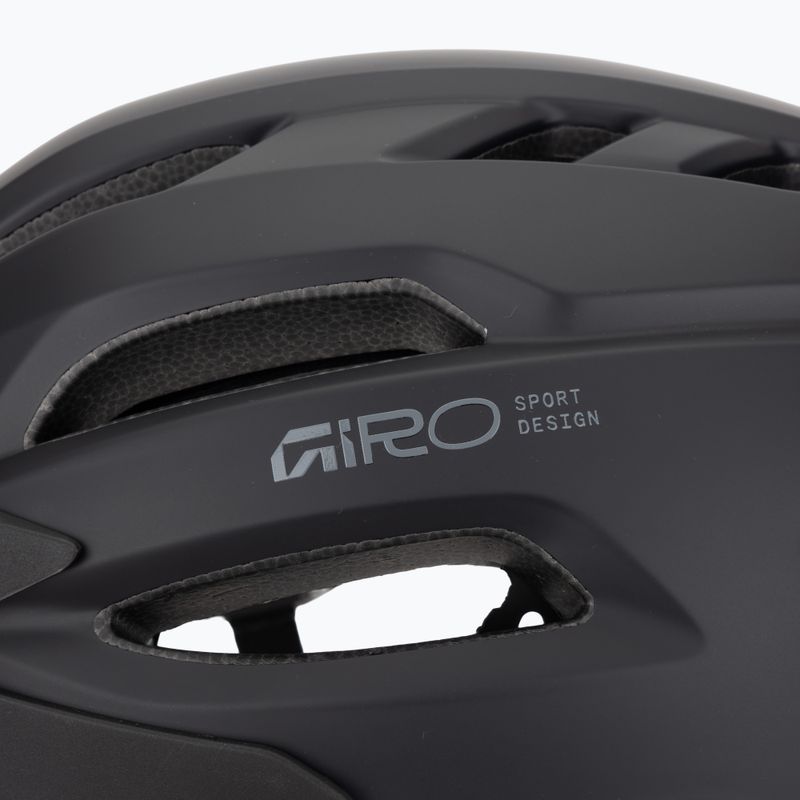 Kask rowerowy Giro Fixture II XL matte black/grey 7
