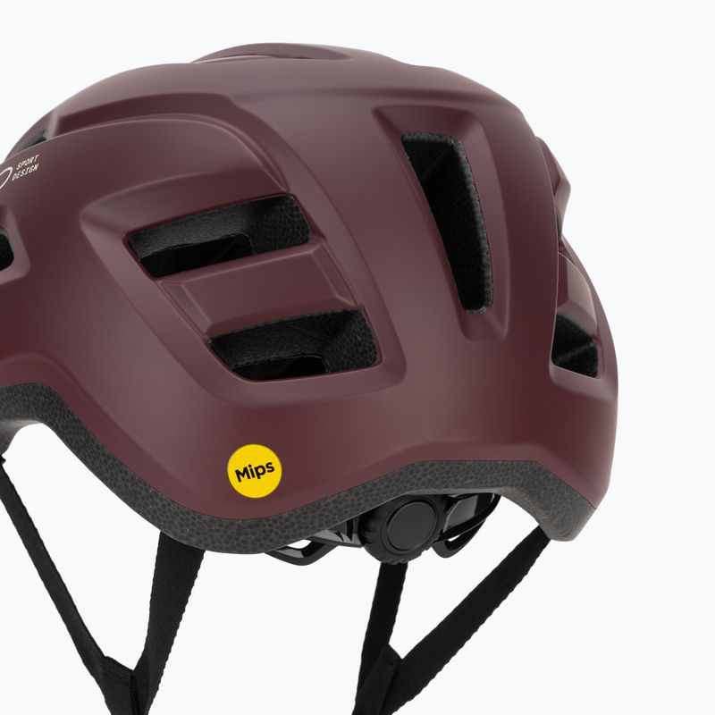 Kask rowerowy Giro Fixture II MIPS W matte maroon 7