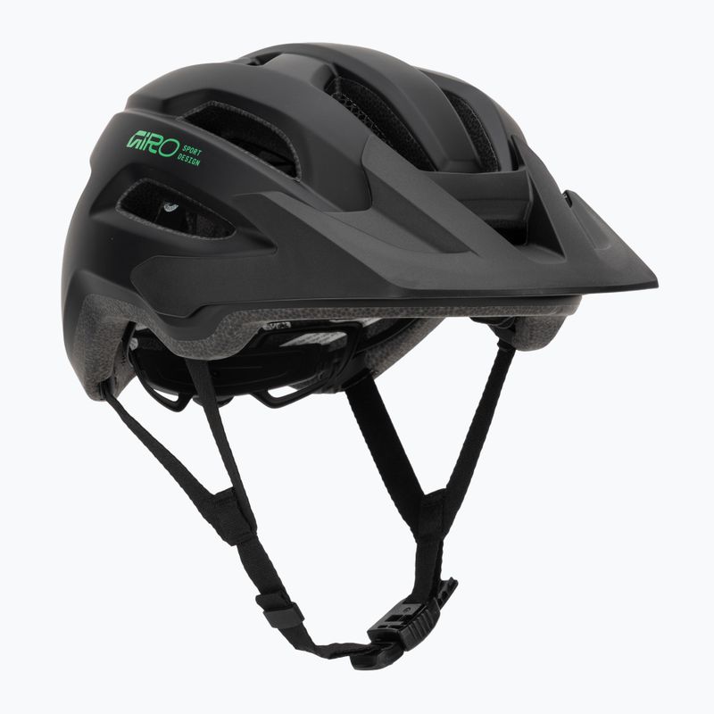 Kask rowerowy dziecięcy Giro Fixture II MIPS matte black/vivid green