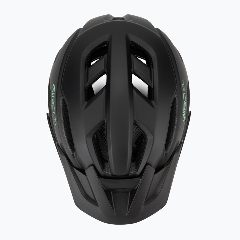 Kask rowerowy dziecięcy Giro Fixture II MIPS matte black/vivid green 6