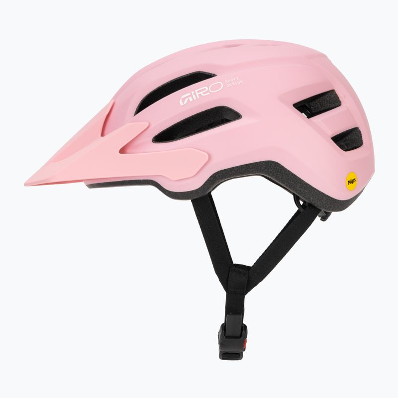 Kask rowerowy dziecięcy Giro Fixture II MIPS matte light pink 3