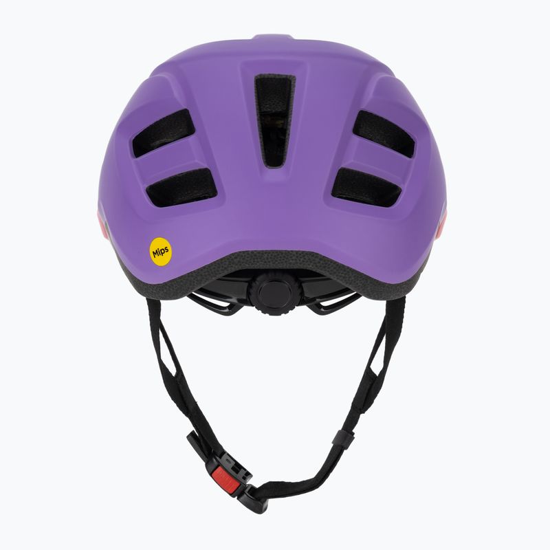 Kask rowerowy dziecięcy Giro Fixture II MIPS matte light pink/purple fade 4