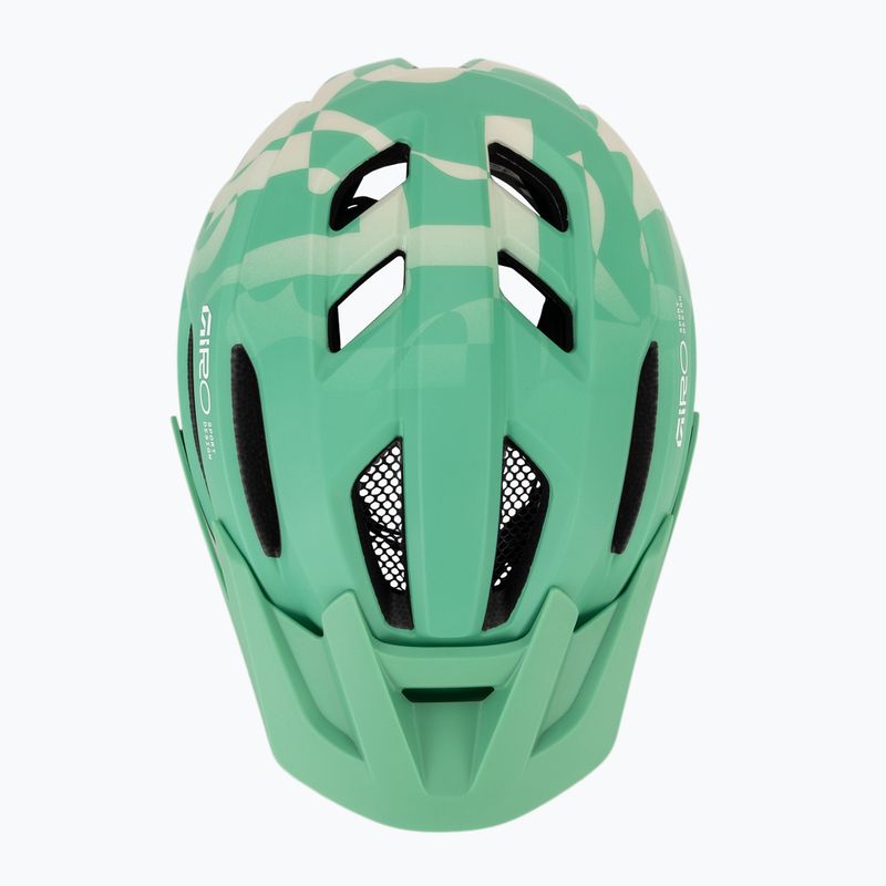 Kask rowerowy dziecięcy Giro Fixture II MIPS matte green rush 6
