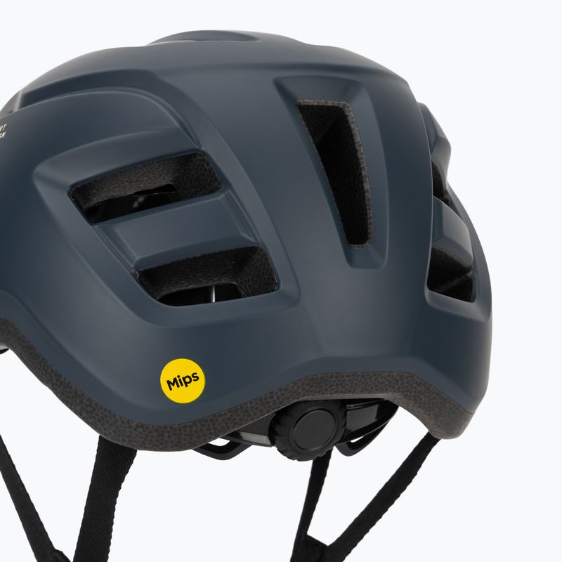 Kask rowerowy dziecięcy Giro Fixture II MIPS matte dark sage/sapphire fade 7