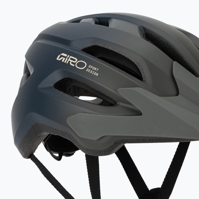 Kask rowerowy dziecięcy Giro Fixture II MIPS matte dark sage/sapphire fade 8