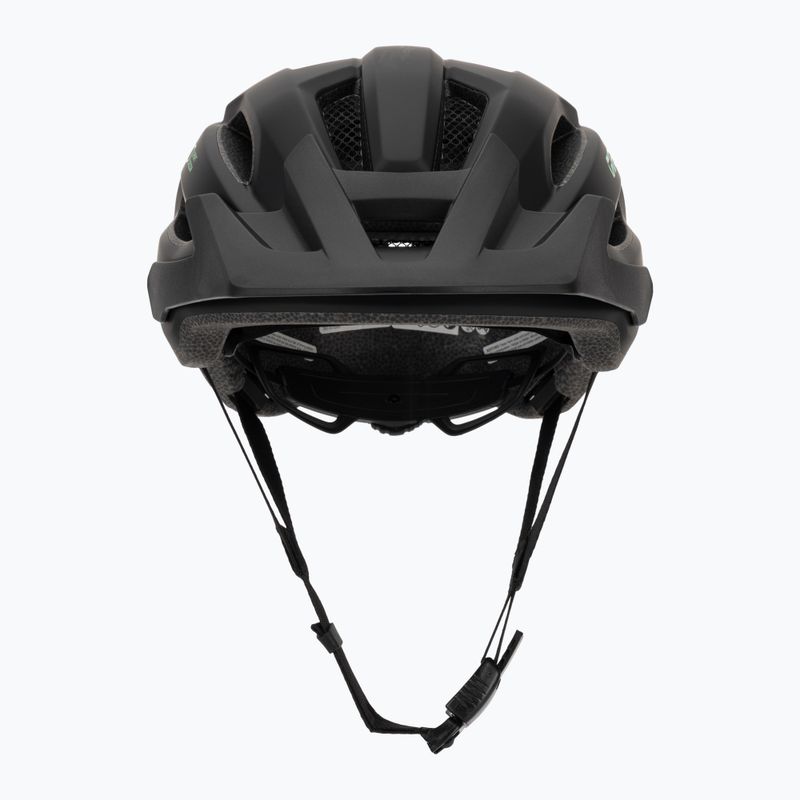 Kask rowerowy dziecięcy Giro Fixture II matte black/vivid green 2