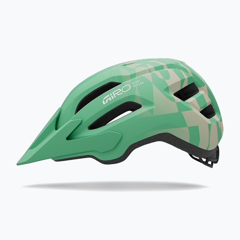 Kask rowerowy dziecięcy Giro Fixture II matte green rush 2