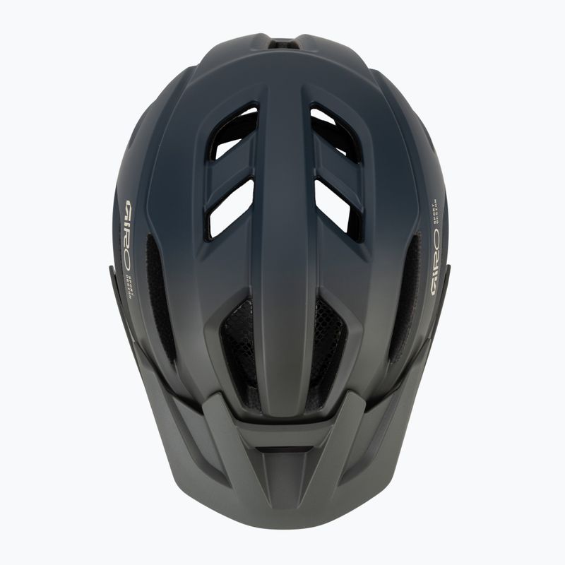 Kask rowerowy dziecięcy Giro Fixture II matte dark sage/sapphire fade 6