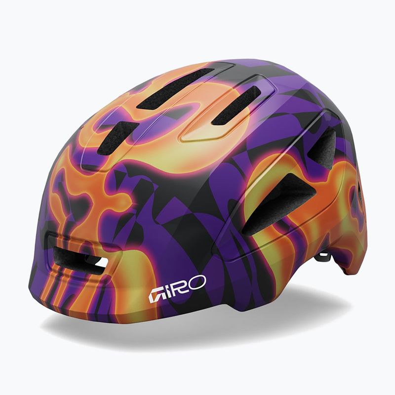 Kask rowerowy dziecięcy Giro Scamp II matte purple lava