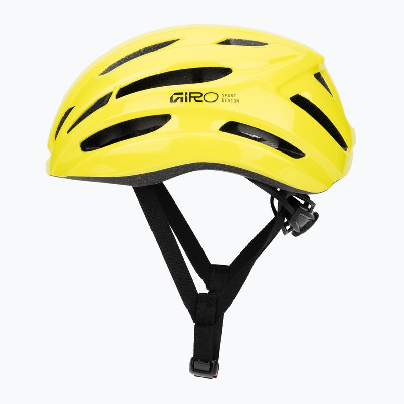 Kask rowerowy Giro Isode II gloss hi viz yellow 3