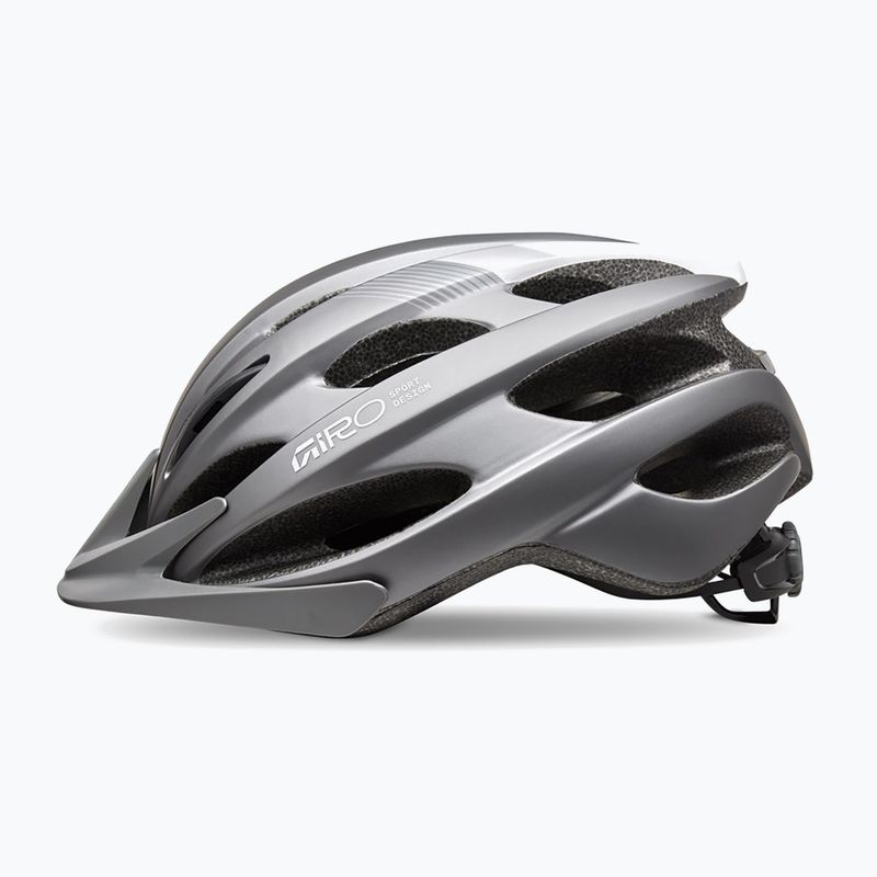 Kask rowerowy Giro Revel 2026 matte titanium/white 2