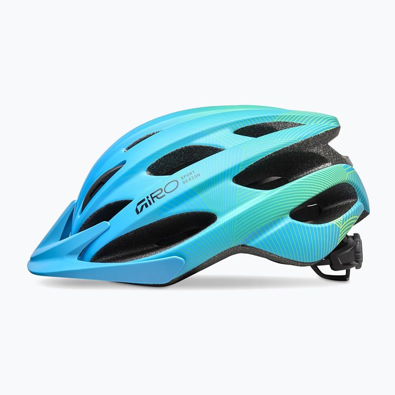 Kask rowerowy dziecięcy Giro Raze matte blue/green 2