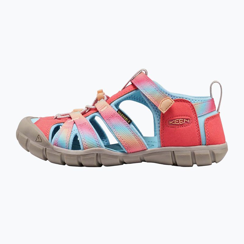 Sandały juniorskie KEEN Seacamp II CNX ombre pink lemonade 9