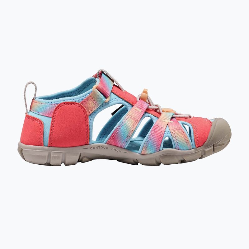 Sandały juniorskie KEEN Seacamp II CNX ombre pink lemonade 10