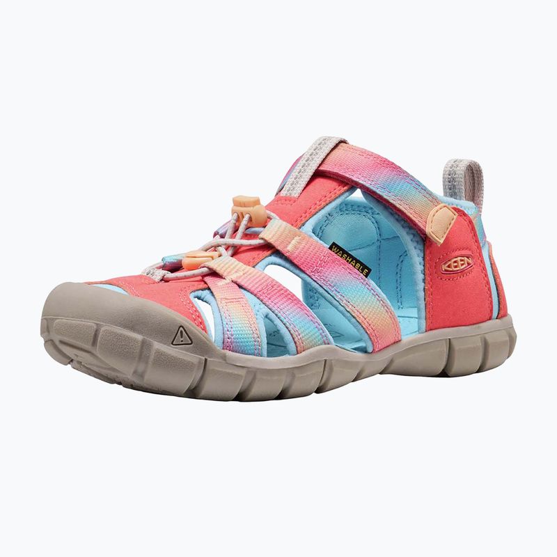 Sandały juniorskie KEEN Seacamp II CNX ombre pink lemonade 11